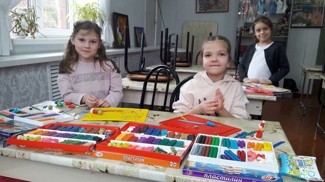 Посвящение в юные художники 1 класс 1 группа, программа Творческое развитие 2020-2021 учебный год смотреть онлайн