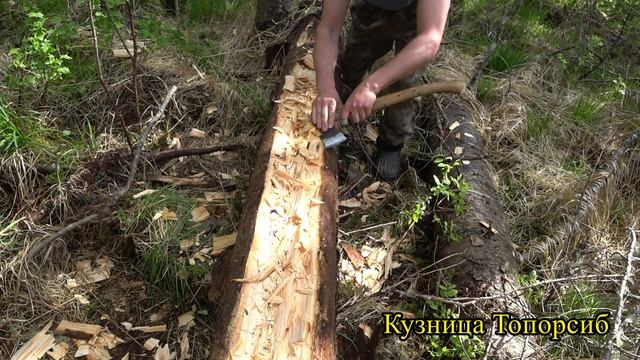 Новый способ рубки паза. Средний Плотник и Соболь 2 50