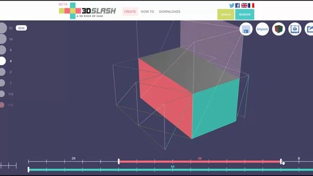 3dSlash Basics - Tuto 4 eng - Dimensions смотреть онлайн