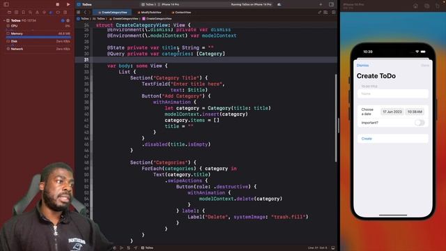 Swift Data Relationships ? | SwiftData Tutorial | Part 2 смотреть онлайн