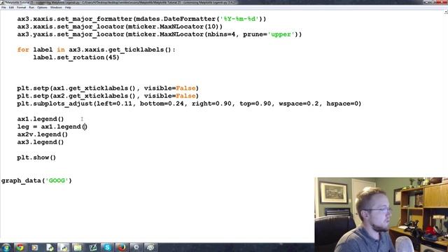 Matplotlib Tutorial 25 - customizing Matplotlib Legends смотреть онлайн