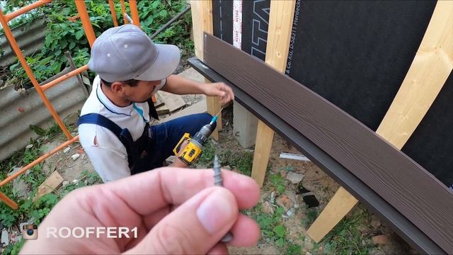 Монтаж фиброцементного сайдинга Кедрал смотреть онлайн