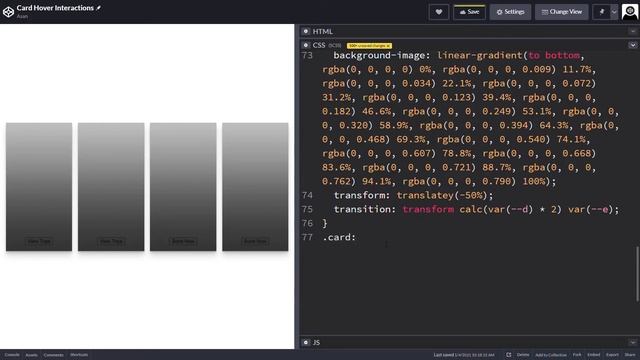 Card Hover Interactions | Using HTML & CSS | 2021 смотреть онлайн