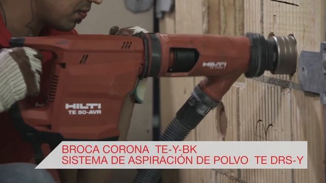 Hilti TE 50-AVR Aplicaciones Fontaneros & Electricistas