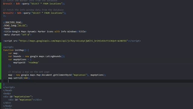 Add Custom Marker Icons to Google Map Dynamically from the Database with PHP and MySQL смотреть онлайн