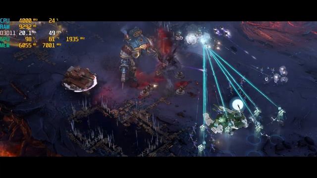 Warhammer 40,000: Dawn of War III RTX 2070 Super Palit Game Rock Benchmark Ryzen 2600 2160p 4k смотреть онлайн