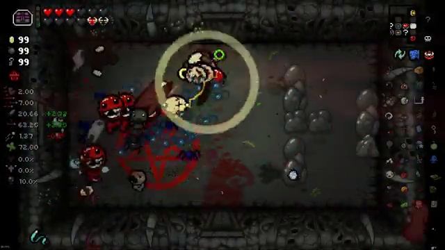 The Binding of Isaac loads of trinkets is OP смотреть онлайн