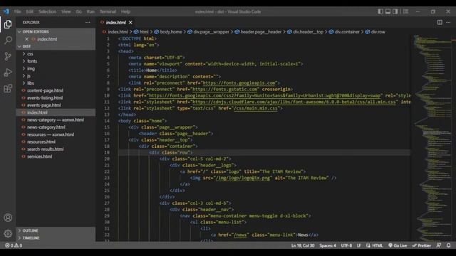 Установка htlm-верстки на CMS WordPress смотреть онлайн