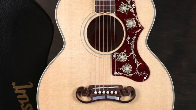 Gibson SJ200 parlor guitars review吉普森吉他评测 смотреть онлайн