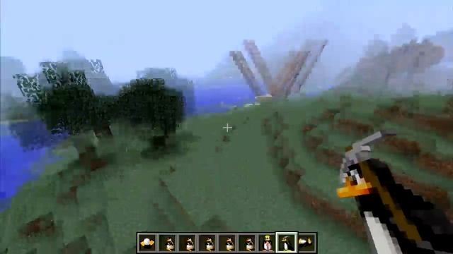Обзор модов для Minecraft[1.6.2] #53 Пингвины помощники (Pingus Mod)