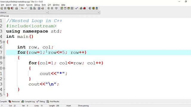 Print pattren of digits 1,2,3,4,5 смотреть онлайн