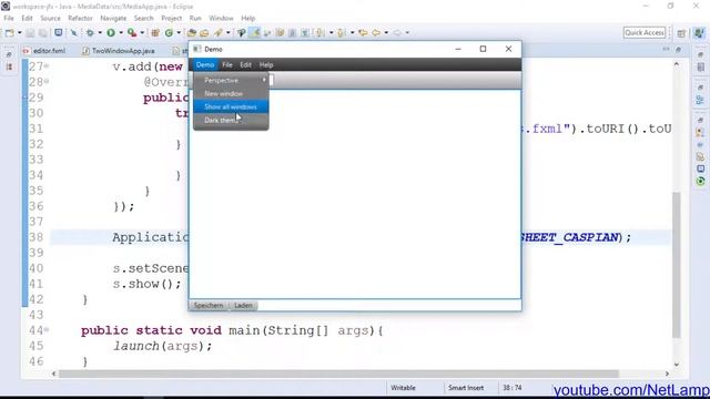 JavaFX BONUS - CSS - setUserAgentStylesheet, Modena und Caspian смотреть онлайн