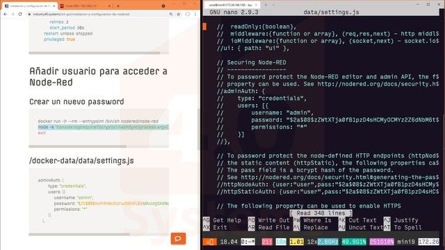 Instalación y configuración de Node-RED смотреть онлайн