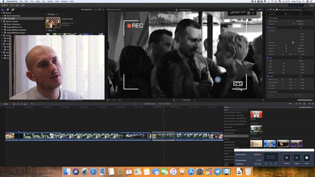 СПАСАЕМ ВИДЕО НА МОНТАЖЕ FINAL CUT PRO X смотреть онлайн