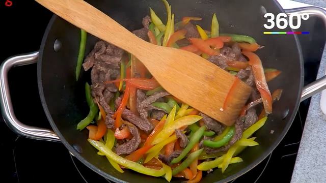 Вкусно с Оксаной Сташенко. 96: Рецепт азиатской лапши. 360тв. смотреть онлайн