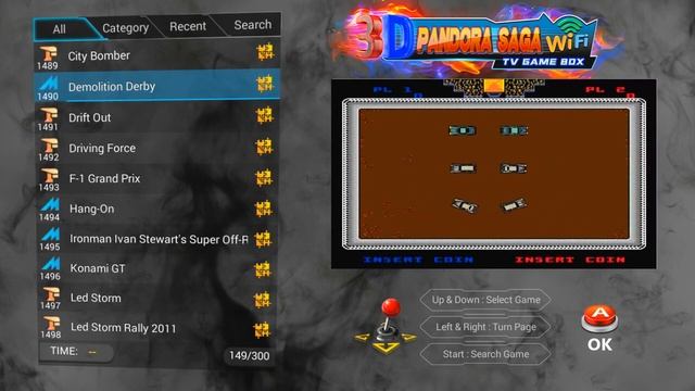 3D Pandora Saga Wifi TV Game Box 3000 - Full Game List смотреть онлайн