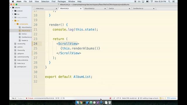 45 Making Content Scrollable React Native смотреть онлайн