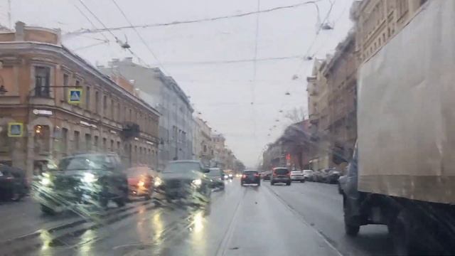 САНКТ-ПЕТЕРБУРГ. ЕДЕМ ДО МОСКОВСКОГО ВОКЗАЛА. смотреть онлайн