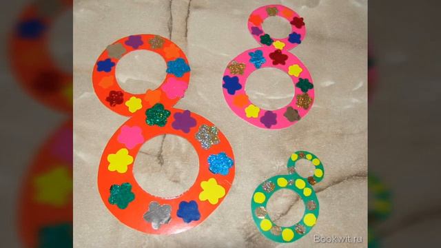 Идеи для поделок с детьми к 8 марта! / Ideas for crafts with children by March 8! /З 8 березня! смотреть онлайн