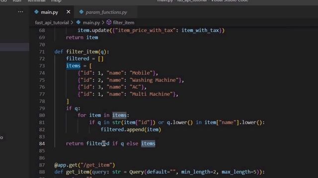 FastAPI - A python framework | Full Course | In Hindi | Validations of Query params and string смотреть онлайн