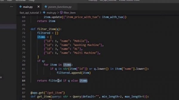 FastAPI - A python framework | Full Course | In Hindi | Validations of Query params and string