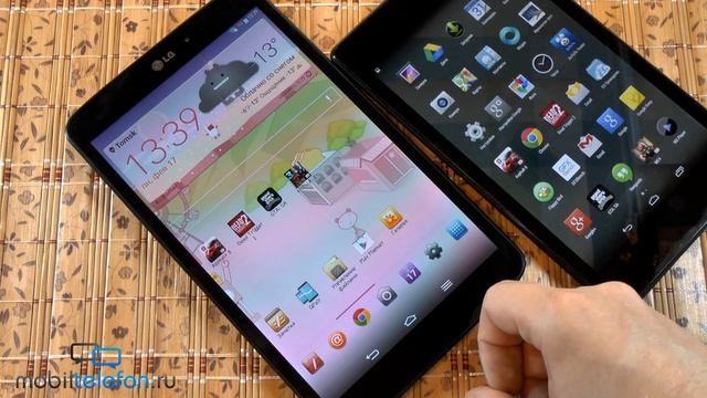 LG G Pad 8.3 vs Nexus 7 2013: обзор-сравнение по дизайну, играм, скорости смотреть онлайн