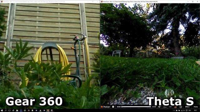 Samsung Gear 360 and Ricoh Theta S video and photo quality comparison смотреть онлайн