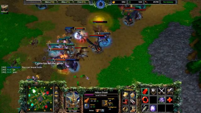 Warcraft - Night Elf only - mostly solo warden смотреть онлайн