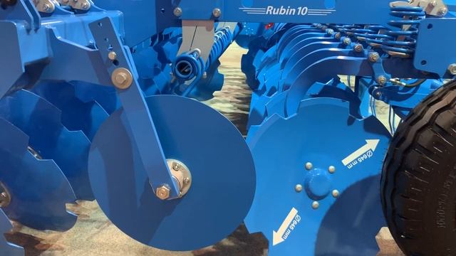Дисковая борона Lemken Rubin 10 на Agritechnica-2019 смотреть онлайн