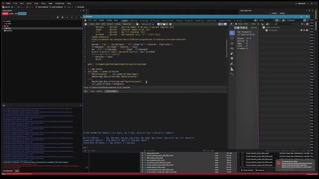 Cyberpunk modding test - Coyote interior on Blender with WolvenKit and Python смотреть онлайн
