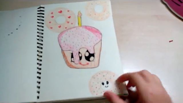 МОЙ СКЕТЧБУК ЗАКОНЧИЛСЯ/полный обзор скетчбука смотреть онлайн