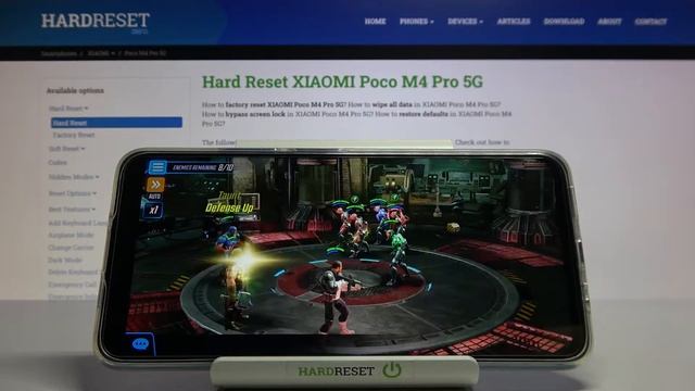 XIaomi Poco M4 Pro 5G - Marvel Strike Force Game TEST Video смотреть онлайн