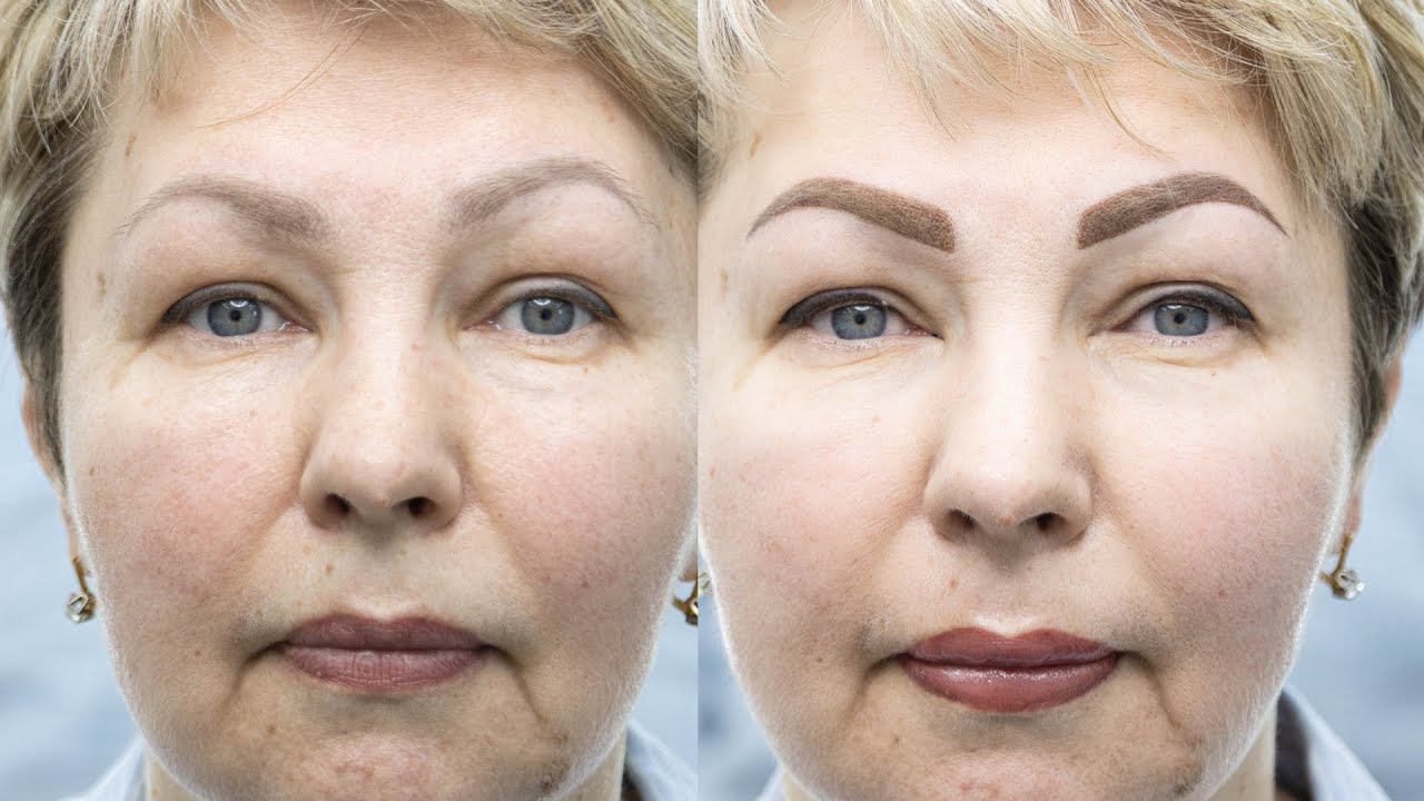 Одновременно🔥 Брови губы глаза😍 Перманентный макияж🔥 Стойкий эффект👌 смотреть онлайн