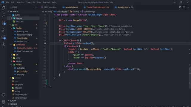crear API Rest con PHP 8 - 13 Subir archivos a la API смотреть онлайн