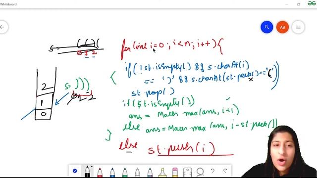 Length of Longest valid substring | Anvita Bansal | GeeksforGeeks JAVA смотреть онлайн