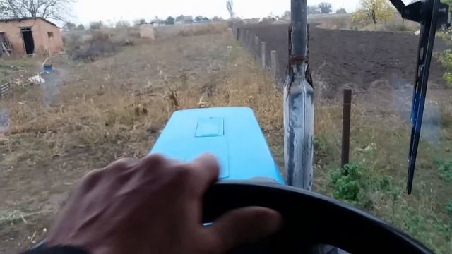 Вспашка огородов трактором МТЗ 82.1 смотреть онлайн