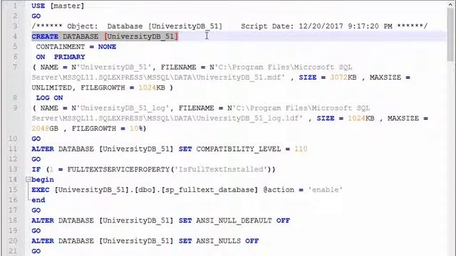 38 day13 04 Generate script of DB смотреть онлайн