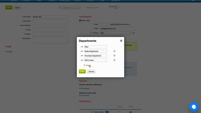 Users, Groups, User Access Rights in Kladana смотреть онлайн