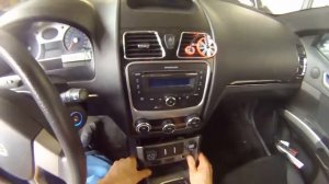 Geely Emgrand EC7 LPG  монтаж кнопки STAG LED-401 та OBD