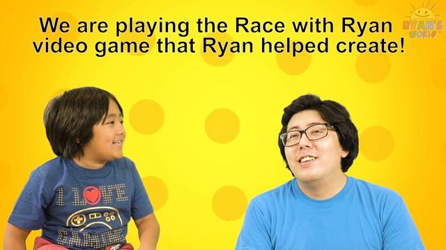 Race with Ryan Kids Racing Game with Ryan vs Daddy!!! смотреть онлайн