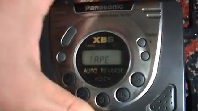 Audio Player Panasonic RQ-V202. ДЕМОНСТРАЦИЯ смотреть онлайн