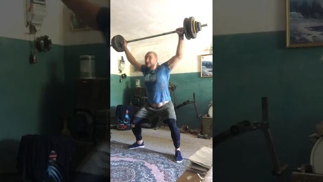 Рывок с виса в полуподсед 53 кг смотреть онлайн