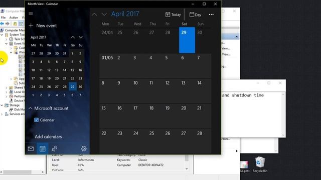 How To See PC Startup And Shutdown History In Windows 10 смотреть онлайн