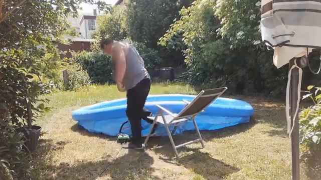 🏊🤽 Aufbau Vom Pool 👙⛵