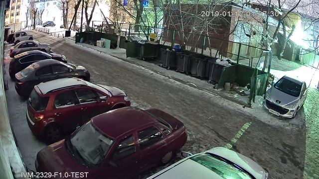 Тест1. Видеокамера IVM-2329-F1.0-TEST. SONY STARLIGHT, HI3516EV100, 4мм F1.0. смотреть онлайн