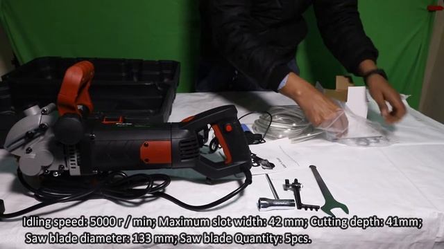 VOLTZ Wall Chaser 115mm 125mm 133mm 160mm Electric Groove Cutting Slotting Machine unboxing install смотреть онлайн