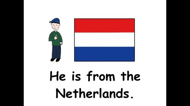 ESL - Where are they from? - English Vocabulary - Learn countries, nationalities and languages. смотреть онлайн