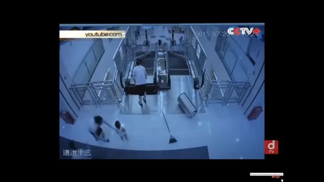 Опасные экскалаторы засасывают людей смотреть онлайн