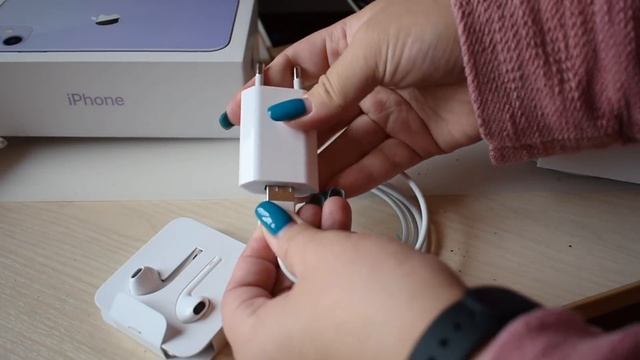 РАСПАКОВКА iPhone 11 PURPLE / Купила сама себе телефон
