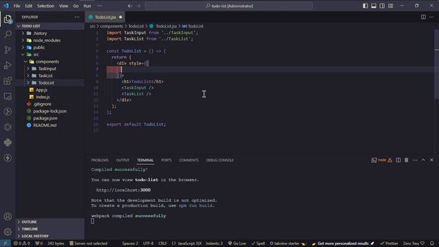 ReactJS || TodoList - начало смотреть онлайн